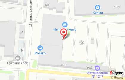 Мастерская по ремонту грузовых автомобилей на Автотранспортной улице на карте