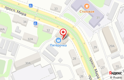 Хозмаркет в Нижнем Новгороде на карте