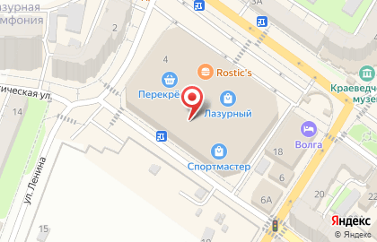 Банкомат Райффайзенбанк на площади Ленина в Энгельсе на карте