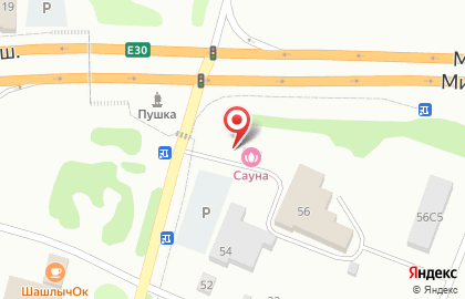 Станция технического обслуживания автомобилей №1 на карте