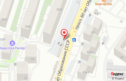 Автостоянка в Красноярске на карте