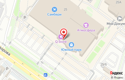Банкомат МТС банк на улице Суворова, 25 на карте