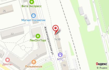 Мастерская по ремонту одежды на Привокзальной площади, 1 к3в на карте