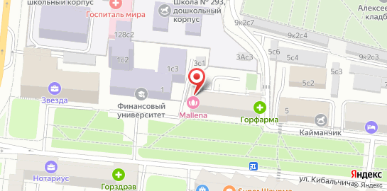 Студия красоты MALLENA на карте