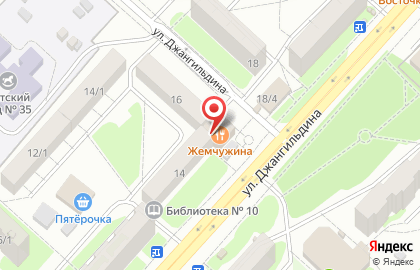 Продуктовый магазин Жемчужина в Дзержинском районе на карте