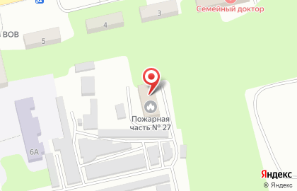 Пожарная часть по охране пос. Приволжский на карте