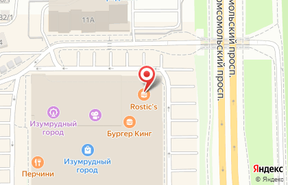 Магазин 33 пингвина на Комсомольском проспекте на карте