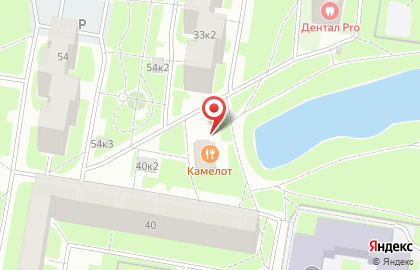 Кафе Камелот в Заводском переулке на карте
