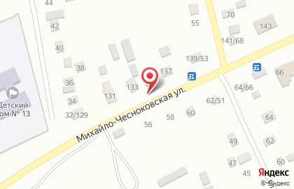 Магазин DaVita-мебель на Михайло-Чесноковской улице на карте