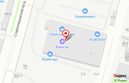 Магазин для садоводов Сорнякофф.нет в Днепропетровском проезде на карте