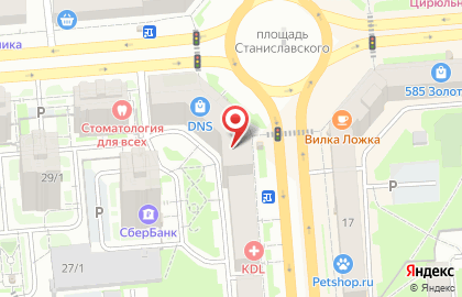 Сеть ювелирных магазинов Gold на метро Площадь Карла Маркса на карте