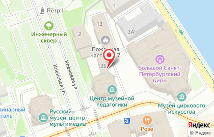 Пожарная часть №17 Центрального района на карте