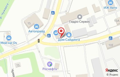 Магазин автозапчастей в Тамбове на карте