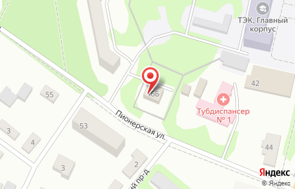 Управление ФСБ России по Тульской области, отделение в г. Щёкино на карте