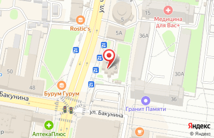 Микрокредитная компания Деньги в руки в Железнодорожном районе на карте