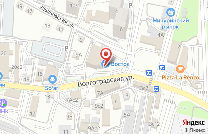 Банкомат ДВБ на Ульяновской улице на карте