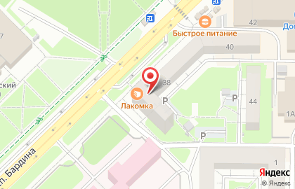 Магазин у дома Бристоль в Центральном районе на карте