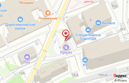 Ека (аи-92, Аи-95, Аи-95-евро, дт) на Киевской на карте