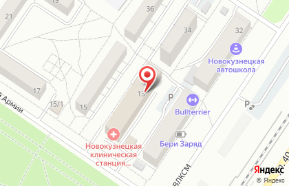 Стоматология Дельта в Заводском районе на карте