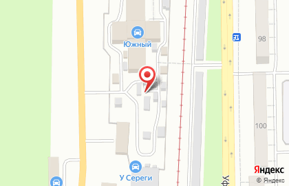 Магазин автозапчастей в Уфе на карте