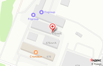 Столовая в Хабаровске на карте