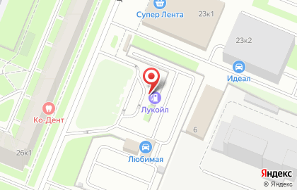 Лукойл в Санкт-Петербурге на карте