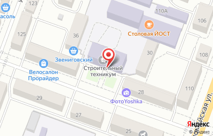 Йошкар-Олинский строительный техникум на карте