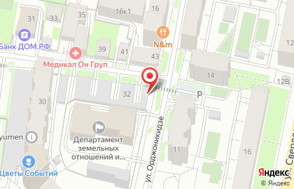 Магазин по продаже фруктов и овощей в Тюмени на карте