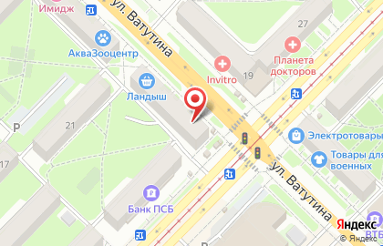 Юникредит банк в Новосибирске на карте
