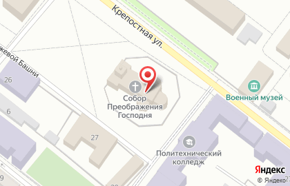 Спасо-Преображенский собор в Санкт-Петербурге на карте