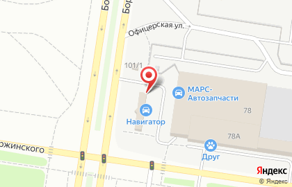 Автомастерская в Автозаводском районе на карте