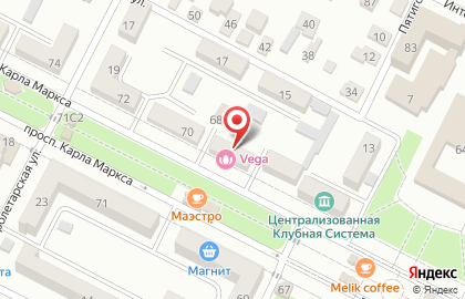 Аренда авто Минеральные Воды на карте