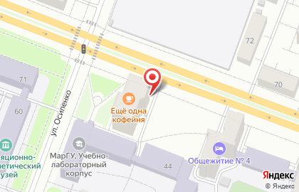 Золотой локон на улице Осипенко на карте