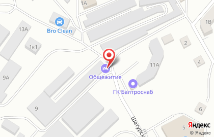 Гостиница на Шатурской на карте