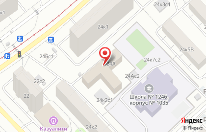 Гостиница Восточная в Москве на карте