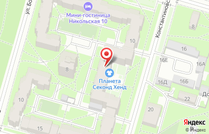 Ателье по пошиву и ремонту одежды Мария в Красносельском районе на карте