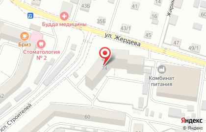 Транспортная компания Грузоперевозчик в Октябрьском районе на карте