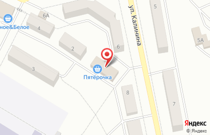 Супермаркет Пятёрочка на улице Гагарина на карте
