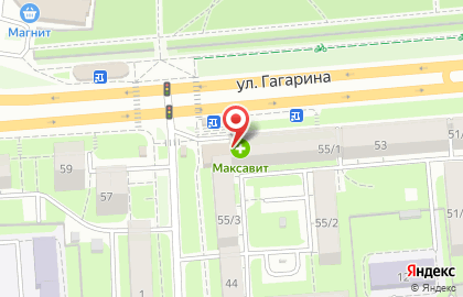 Аптека Максавит на Гагарина на карте