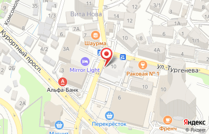 Продуктовый магазин Юкон на Учительской улице на карте