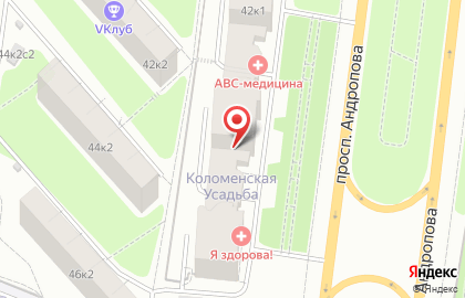 Мдм-банк ОАО Дополнительный Офис Нагатинский на карте