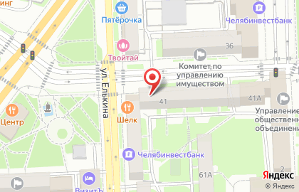 Студия эпиляции Dr.Laser в Челябинске на карте