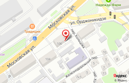 Саша на Московской улице на карте