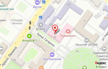 Магазин одежды для беременных Sweet Mama на бульваре Гагарина на карте