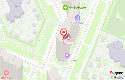 Парикмахерская Штрих на улице Михаила Дудина, 25 к2 на карте