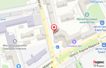 Банкомат Возрождение в Ставрополе на карте
