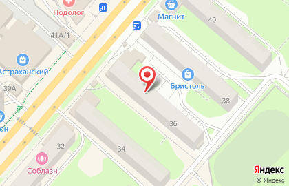 Магазин штор и карнизов Орхидея в Закамске на карте