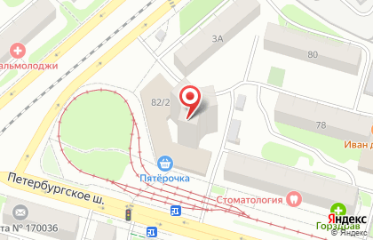 Магазин цветов в Твери на карте