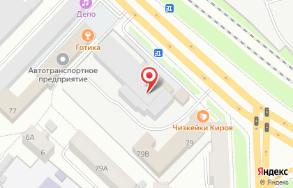 Автологистика на Октябрьском проспекте на карте