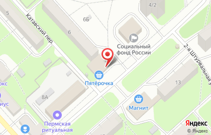 Пекарня Хлебные истории в Орджоникидзевском районе на карте